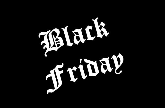 BLACK FRIDAY / BLACK WEEK 20.11. – 4.12.2020